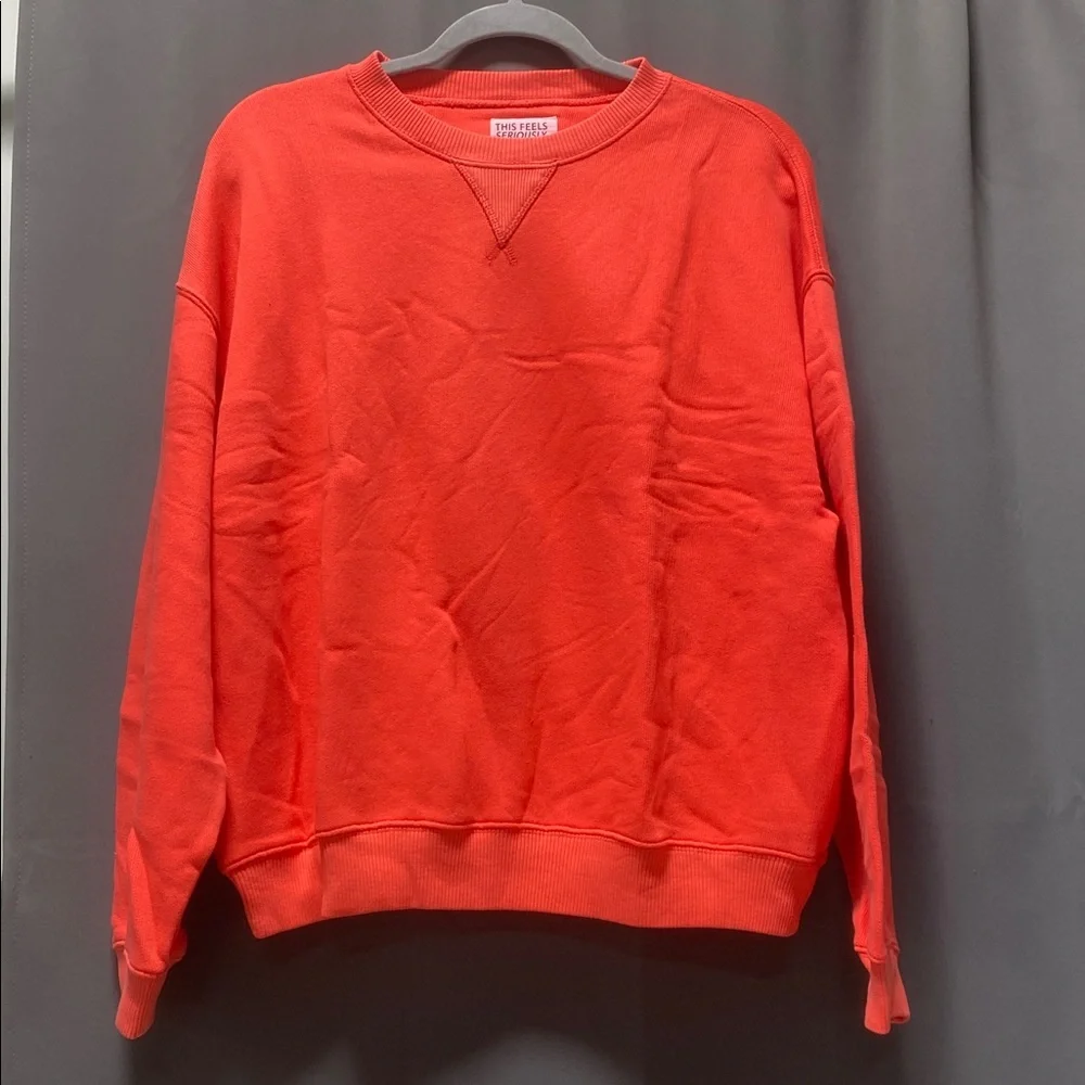 This Feels Seriously Lived-in By American Eagles Sweater Crew Neck - S - Picture 1 of 6